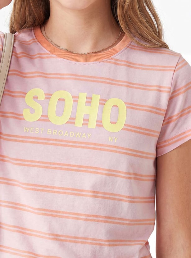 Girls Striped T-shirt