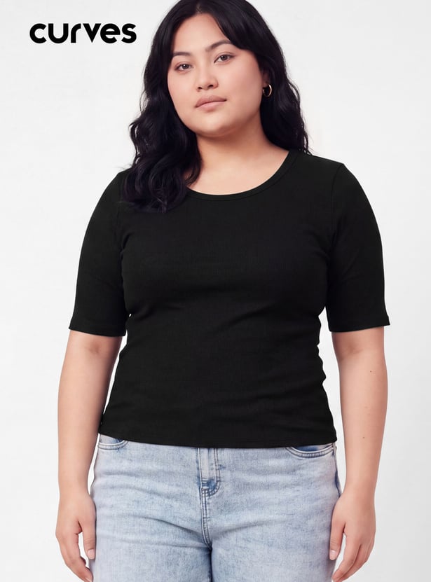 Women Ribbed Top
