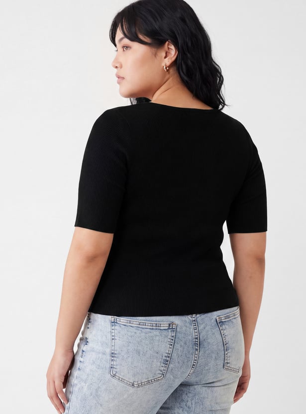 Women Ribbed Top