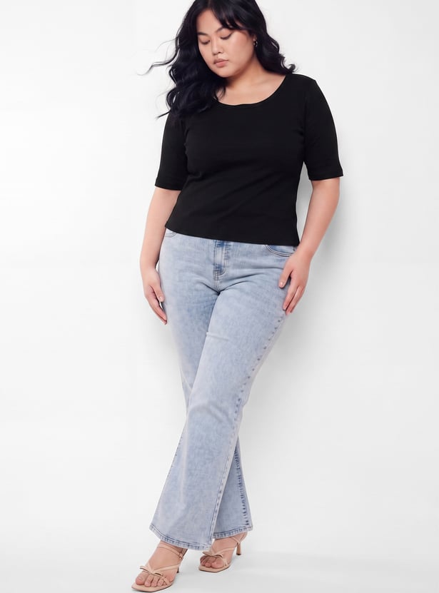Women Ribbed Top