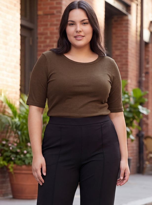 Women Ribbed Top