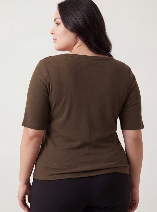 Women Ribbed Top