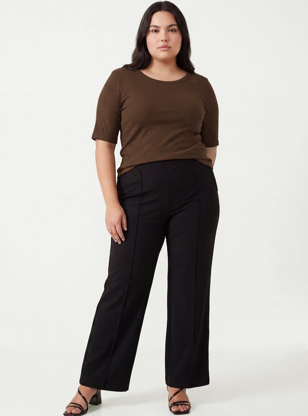 Women Ribbed Top