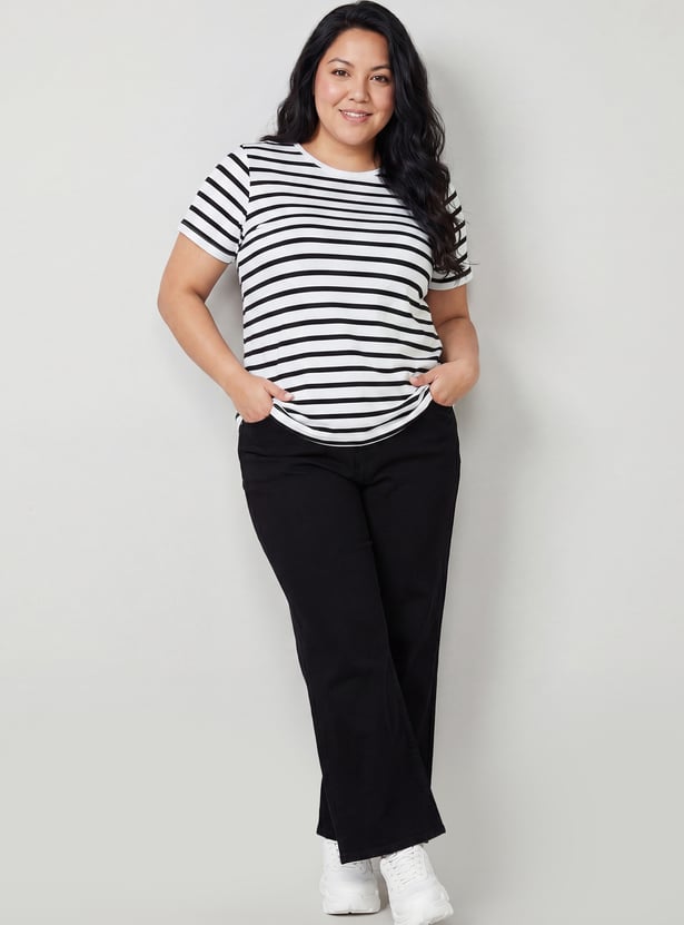 Women Striped T-shirt