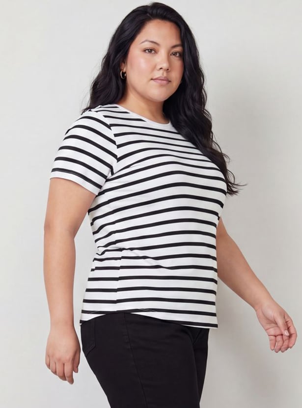 Women Striped T-shirt