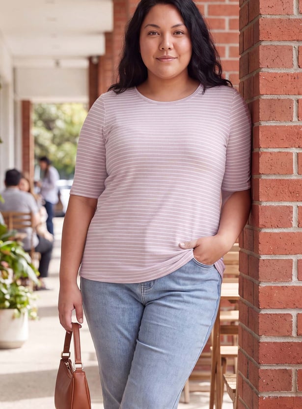 Women Striped T-shirt
