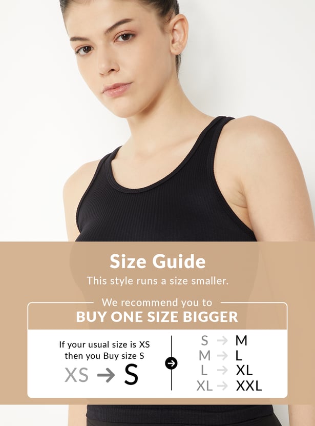 Women Ribbed Seamless Sports Tank Top