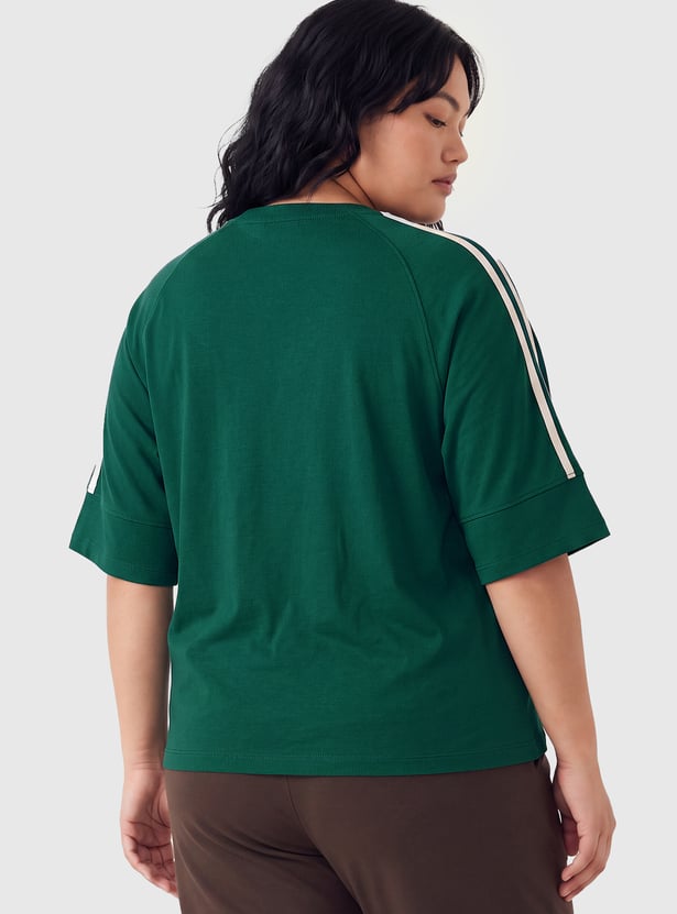 Women Printed Boxy T-shirt