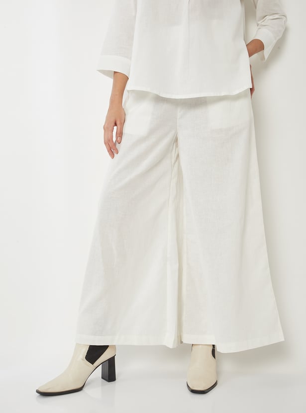 Women Solid Palazzos