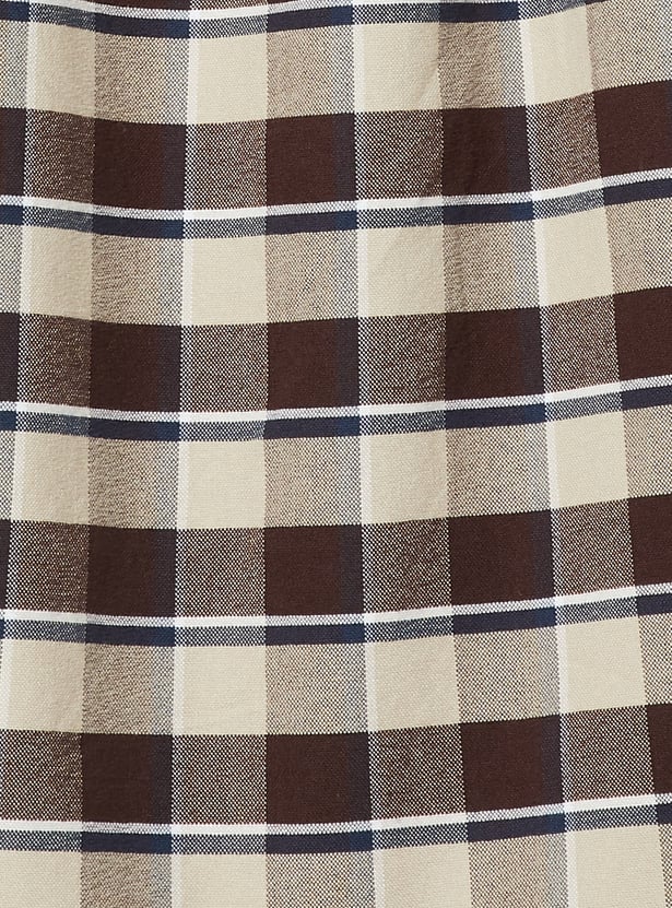 Men Checked Regular Fit Shirt