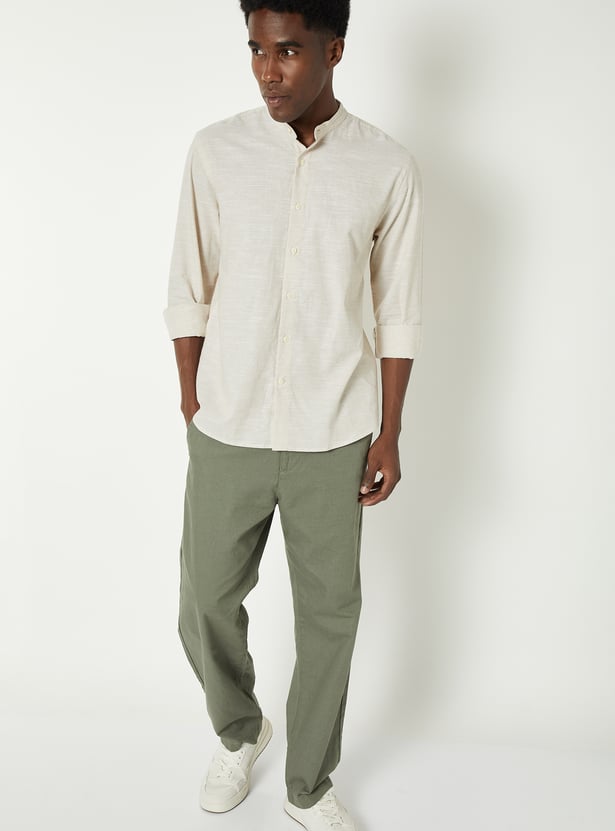 Men Solid Shirt