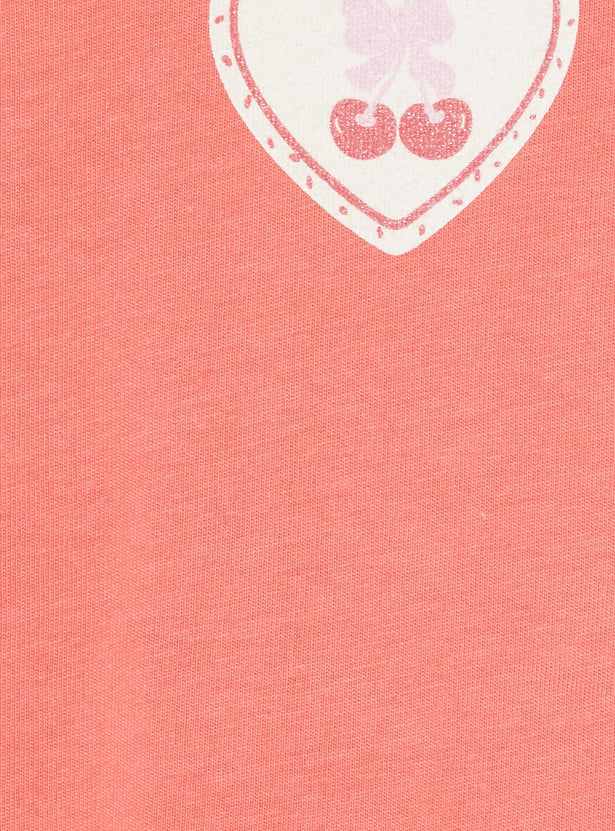 Girls Printed T-shirts - Pack of 3