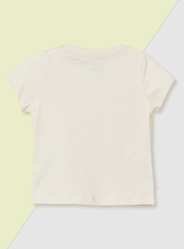 Girls Printed T-shirt - Pack of 3