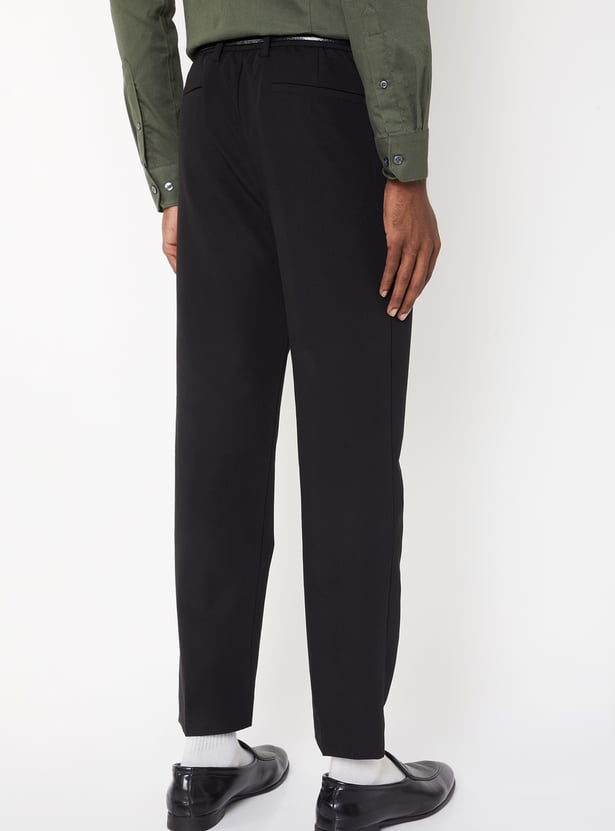 Men Solid Trousers