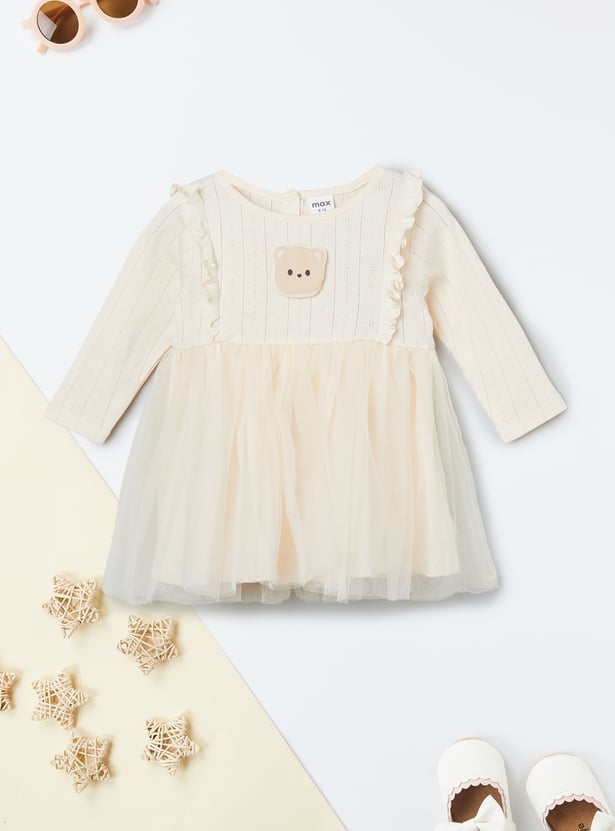 Girls Applique Dress