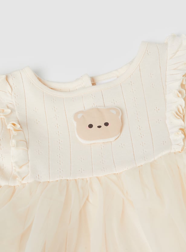 Girls Applique Dress