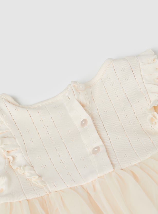 Girls Applique Dress