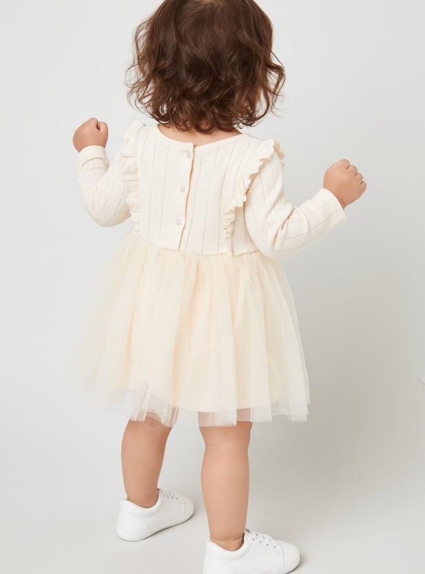 Girls Applique Dress