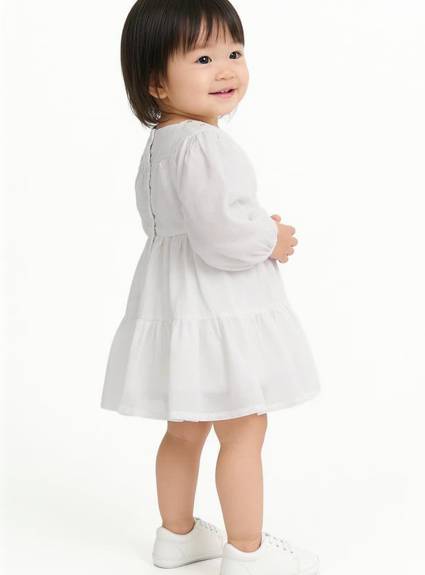 Girls Embroidered Dress