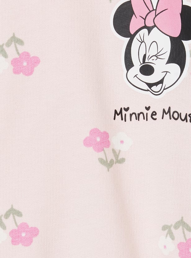Girls Minnie Trousers Set