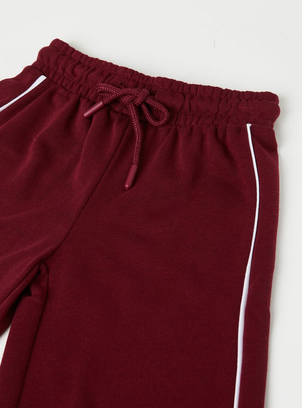 Girls Wide-Leg Track Pants