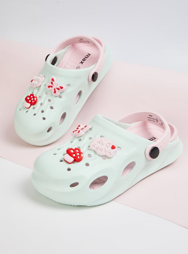 Girls Clogs with Charms