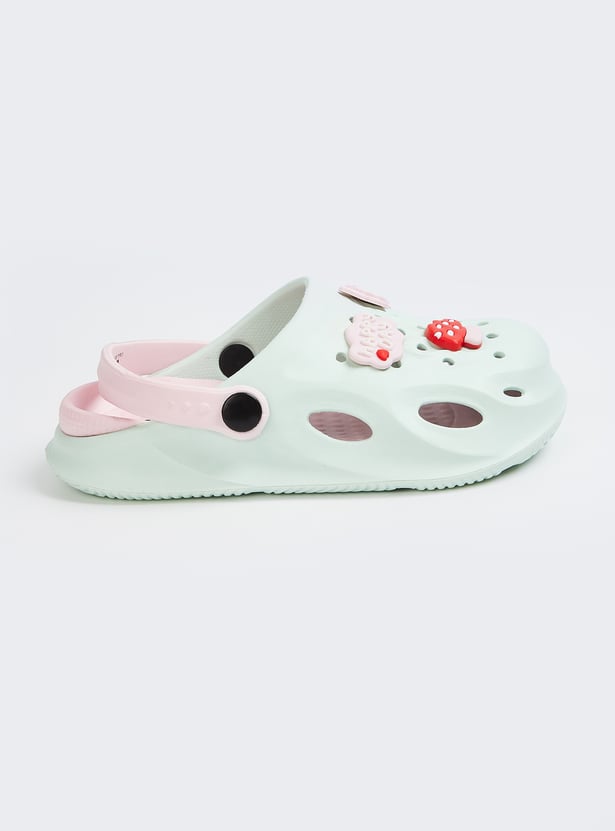 Girls Clogs with Charms