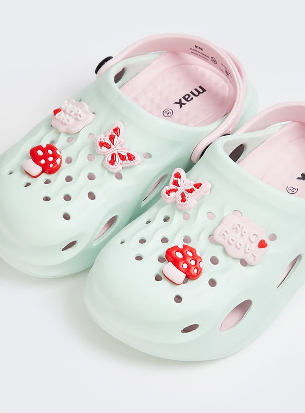 Girls Clogs with Charms
