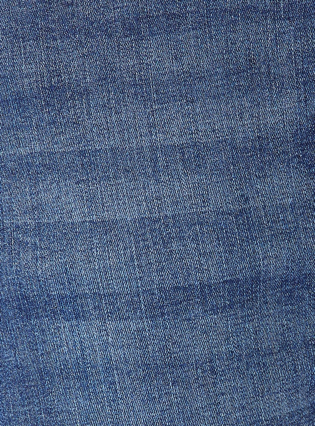 Women Washed Mid-Rise Jeans