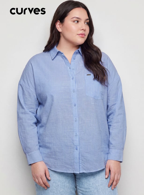 Women Striped Shirt