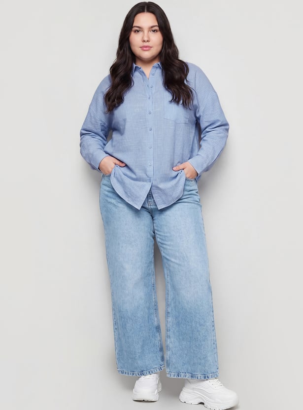 Women Striped Shirt