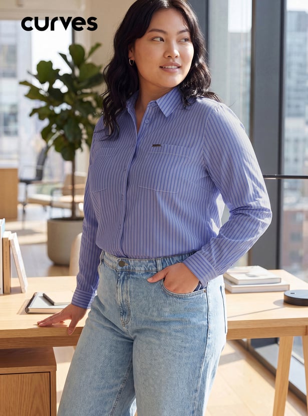 Women Striped Shirt