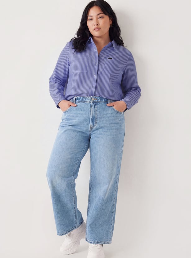 Women Striped Shirt