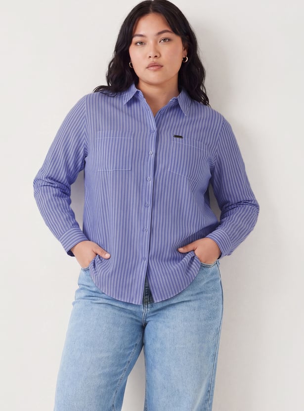 Women Striped Shirt