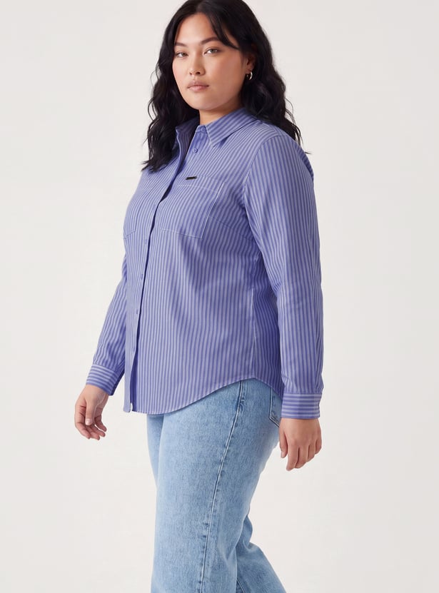 Women Striped Shirt