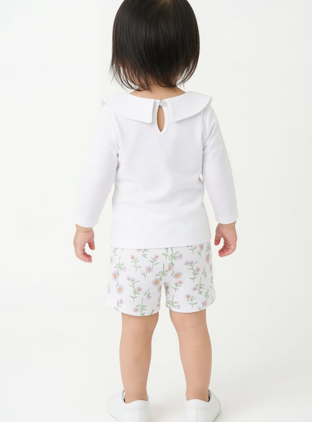 Girls Printed Shorts - Pack of 2