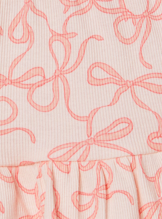 Girls Printed Skirt - Pack of 2