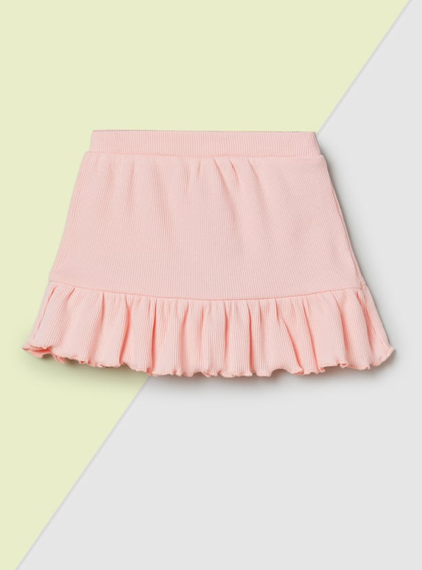 Girls Printed Skirt - Pack of 2