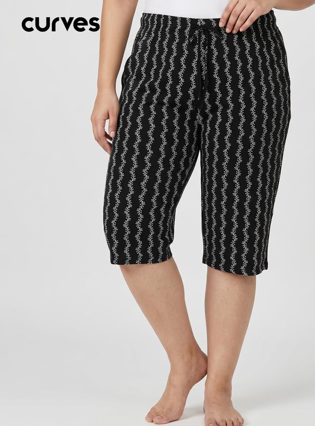 Women Printed Capris