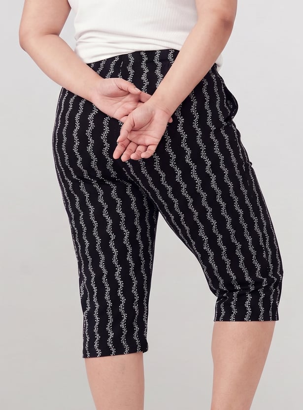 Women Printed Capris