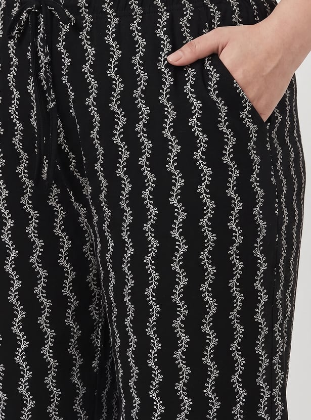 Women Printed Capris