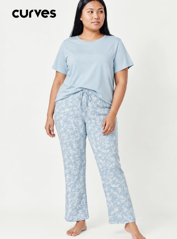 Women Printed PJ Set