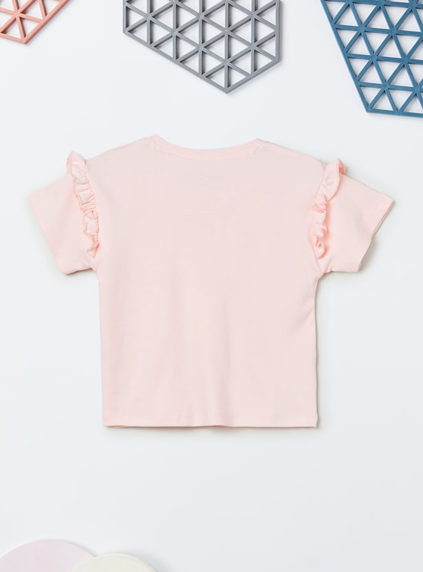 Girls Marie Character Print Trousers Set