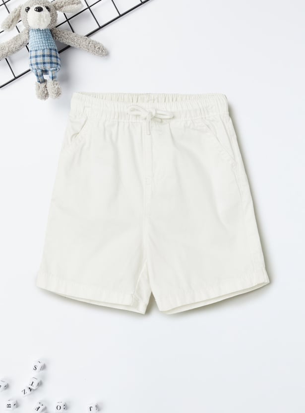 Boys Striped Shorts Set