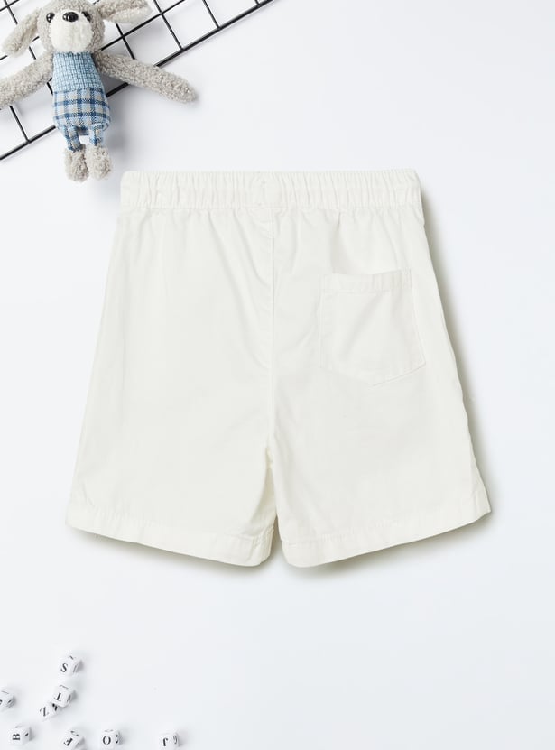 Boys Striped Shorts Set