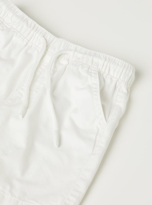 Boys Striped Shorts Set