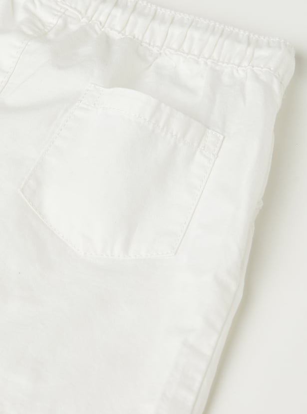 Boys Striped Shorts Set