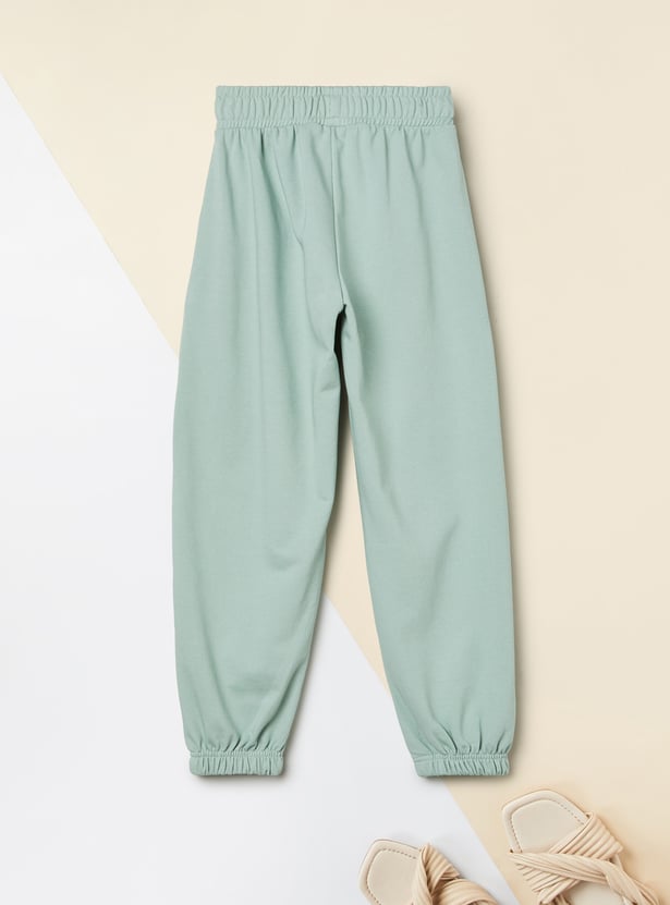 Girls Solid Joggers