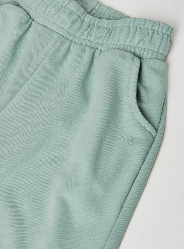 Girls Solid Joggers