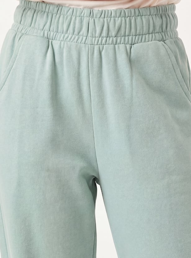 Girls Solid Joggers
